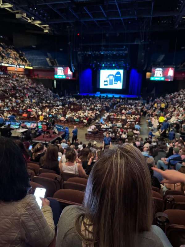 Mohegan Sun Arena, section: 19, row: P, seat: 5