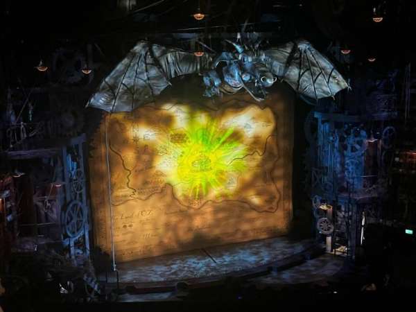 Apollo Victoria Theatre, section: Dress Circle, row: F, seat: 37