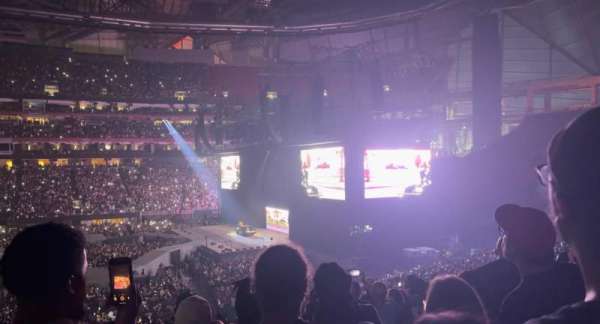 Mercedes-Benz Stadium, section: C109, row: 33, seat: 11