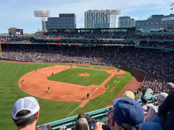 Fenway Park, section: Pavilion Reserved 16, row: F, seat: 15