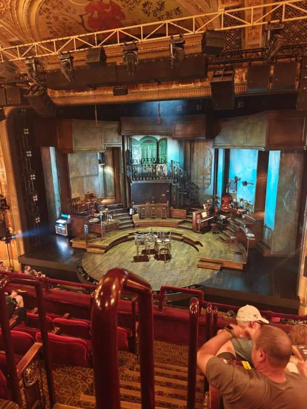 Walter Kerr Theatre, section: Mezzanine R, row: E, seat: 2