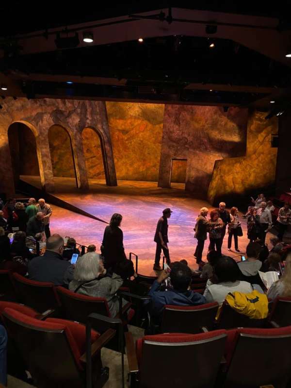 Hartford Stage, section: D, row: 8, seat: 210