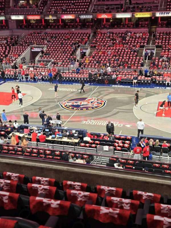 Gainbridge Fieldhouse, section: 104, row: 6, seat: 12