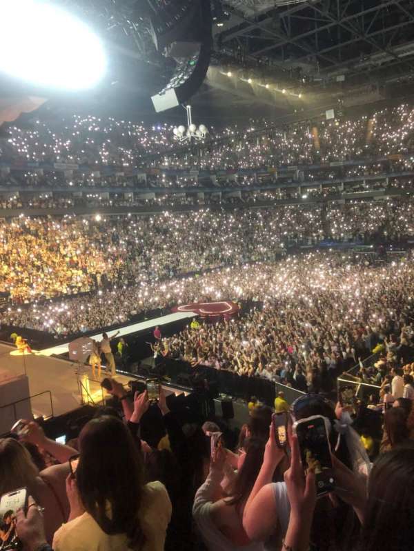 The O2, London, section: 117