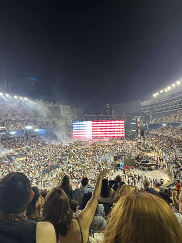 Soldier Field, section: 220, row: 20, seat: 8