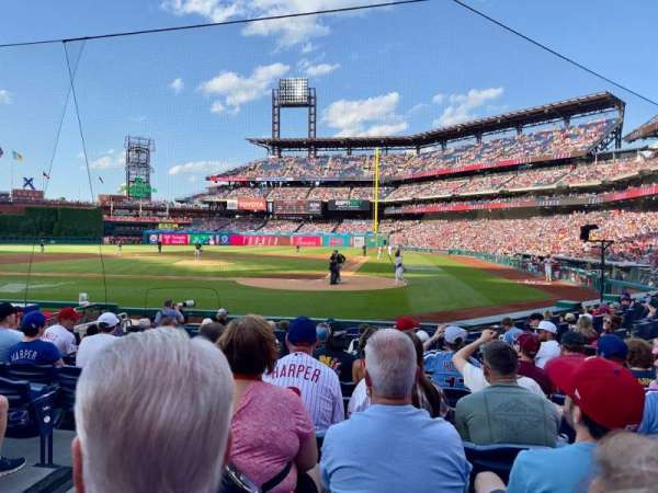 Citizens Bank Park, section: Diamond Club B, row: 11, seat: 8