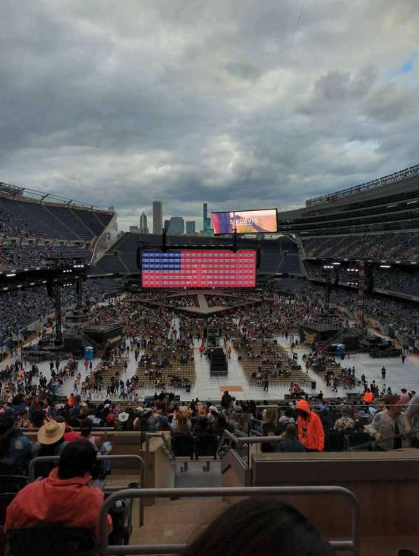 Soldier Field, section: 323, row: 9, seat: 20