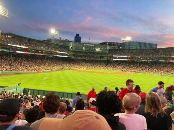 Fenway Park, section: Bleacher 38, row: 11, seat: 13