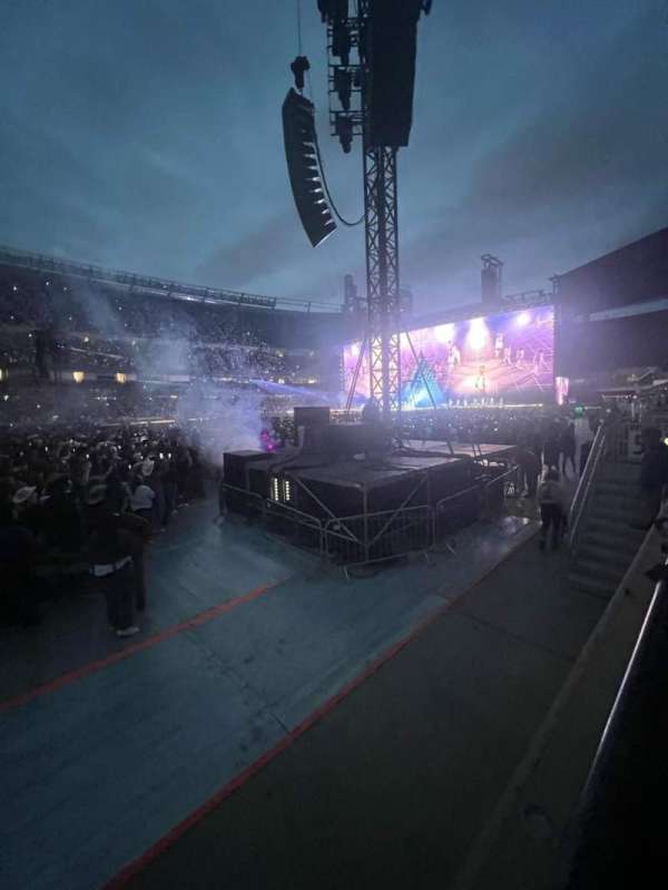 Soldier Field, section: 110, row: 1, seat: 1-2