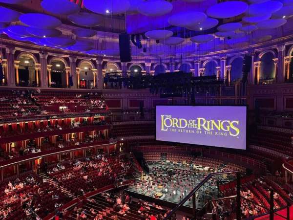 Royal Albert Hall, section: Rausing Circle V, row: 4, seat: 153