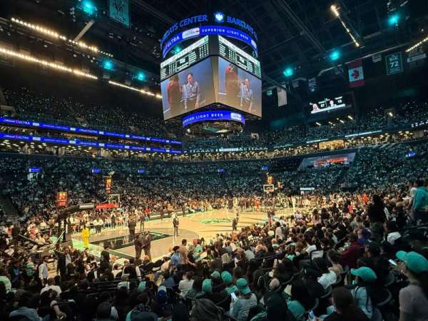 Barclays Center, section: 28, row: 10, seat: 4