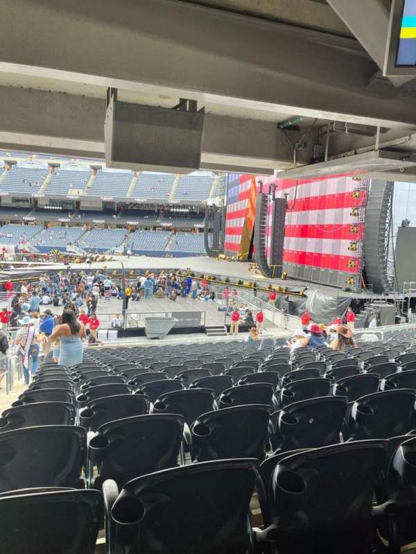 Soldier Field, section: 104, row: 18, seat: 1