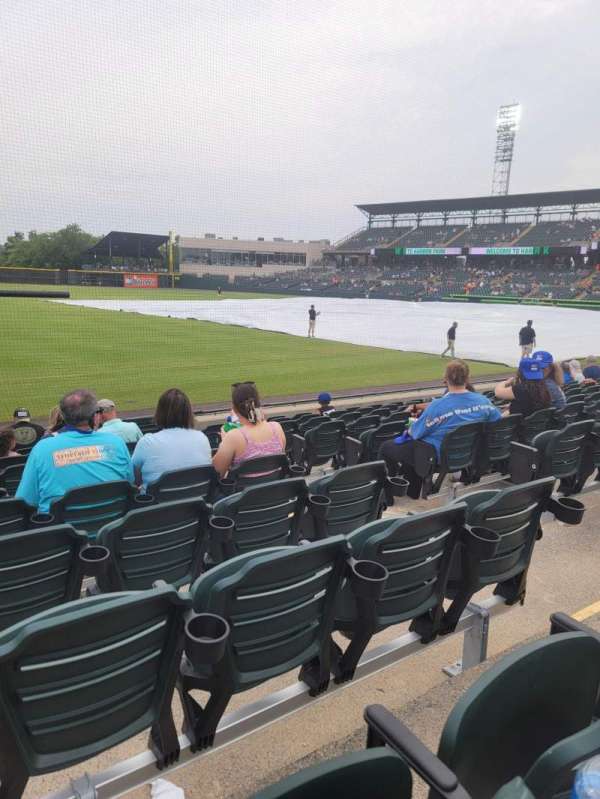 Harbor Park, section: 119, row: K, seat: 5