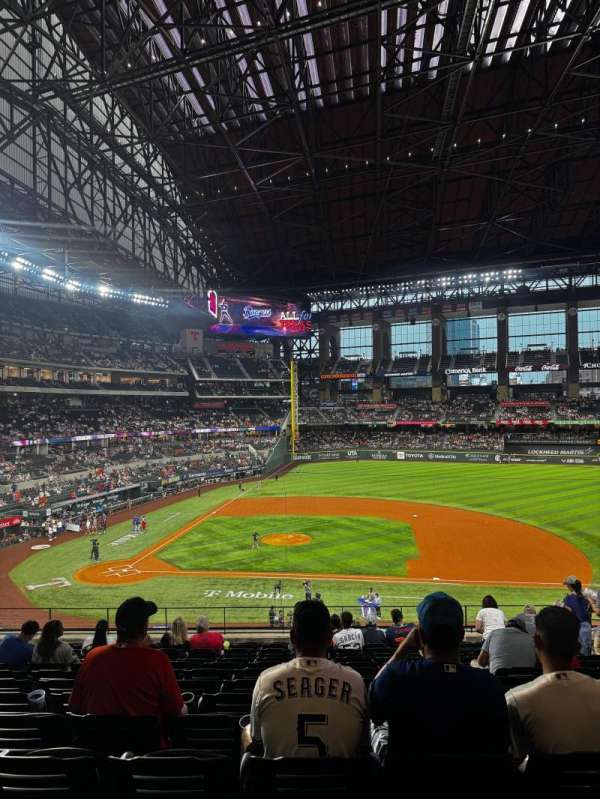 Globe Life Field, section: 119, row: 13, seat: 13