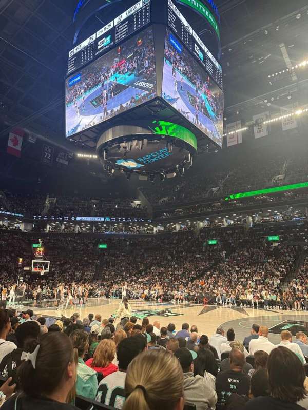 Barclays Center, section: VIP 7, row: 4, seat: 6