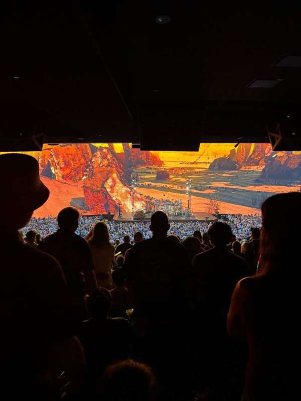 The Sphere, Vegas, section: 105, row: 37, seat: 12