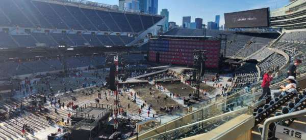 Soldier Field, section: 315, row: 10, seat: 15