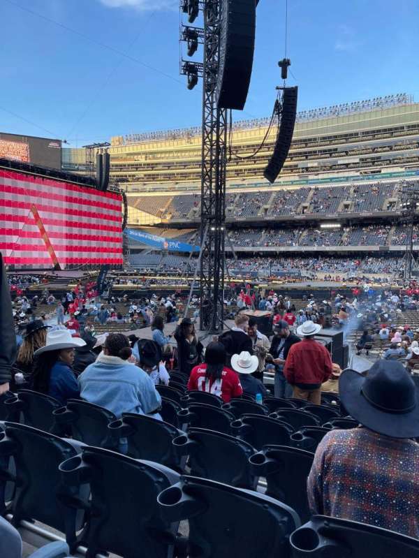 Soldier Field, section: 136, row: 10, seat: 16
