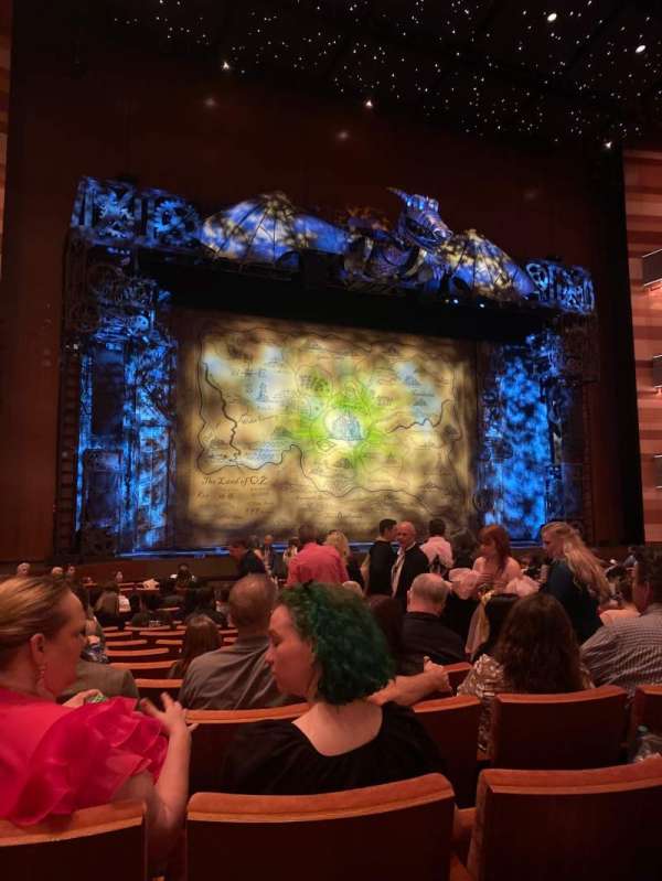 Eccles Theater, section: Orchestra L, row: Q, seat: 110
