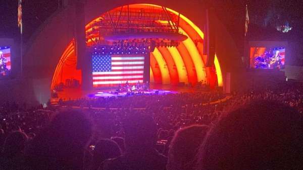 Hollywood Bowl, section: K1, row: 6, seat: 14