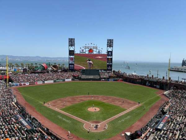 Oracle Park, section: VB315, row: G, seat: 14
