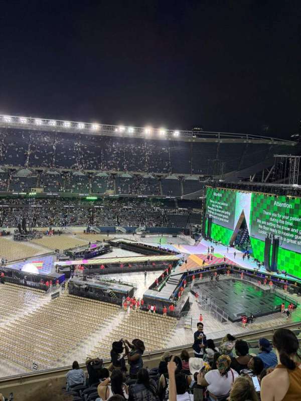 Soldier Field, section: 308, row: 12, seat: 7