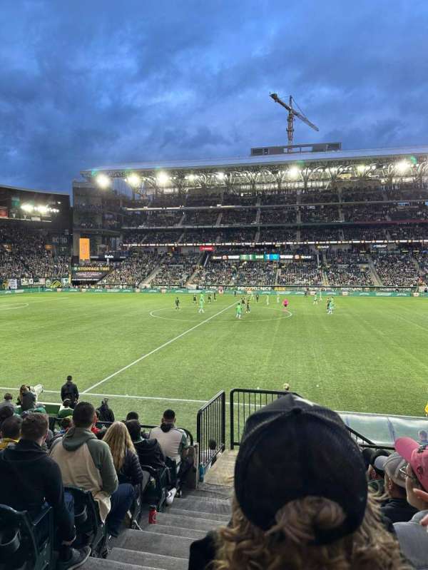 Providence Park, section: 119, row: H, seat: 1
