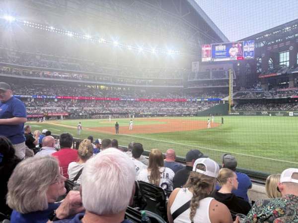 Globe Life Field, section: 23, row: 4, seat: 7