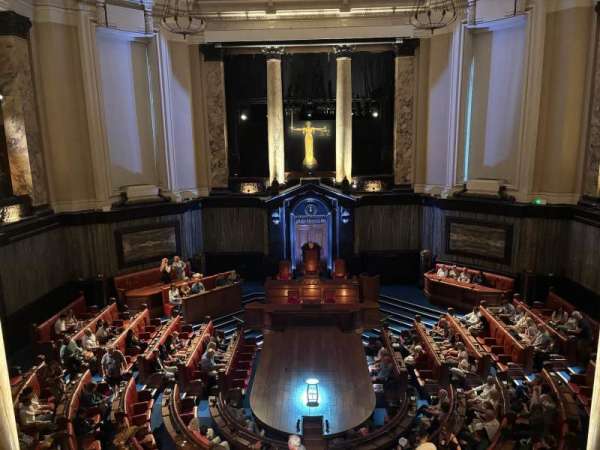 London County Hall, section: Central Gallery, row: C, seat: 22