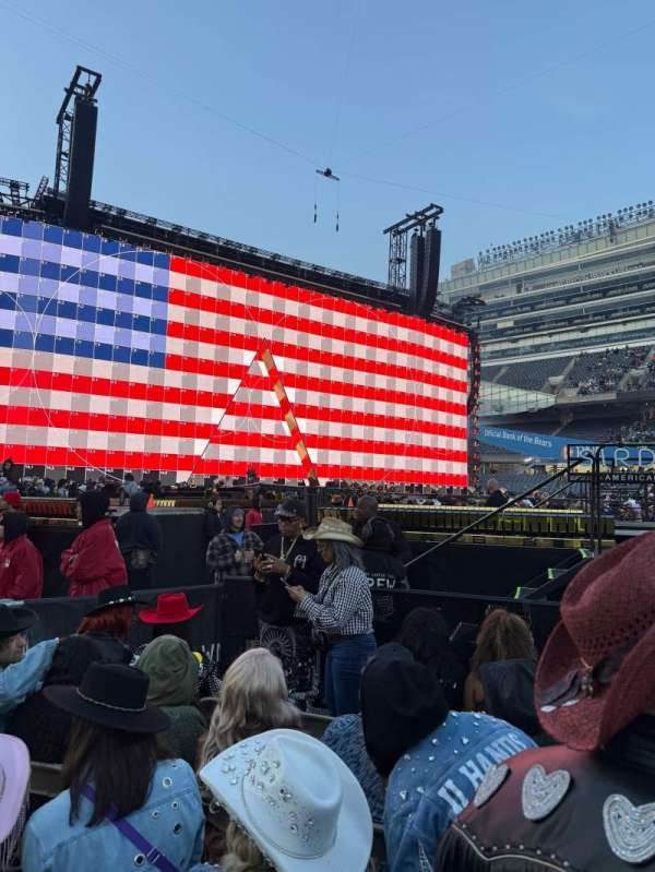 Soldier Field, section: D2, row: 5, seat: 7