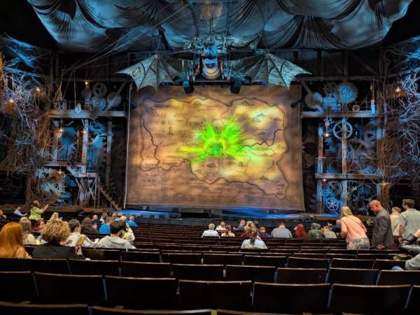 Gershwin Theatre, section: Orchestra C, row: N, seat: 112