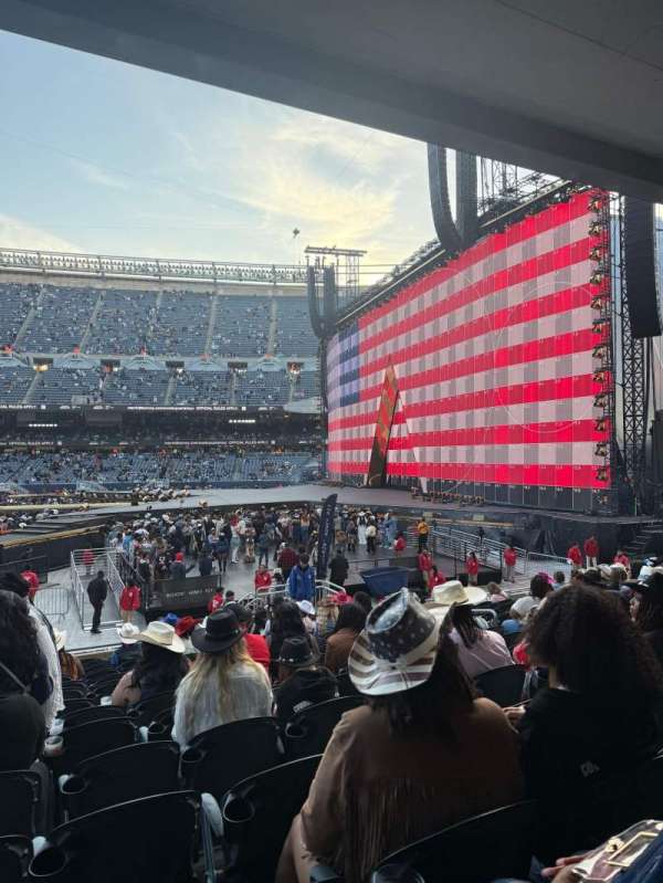 Soldier Field, section: 105, row: 14