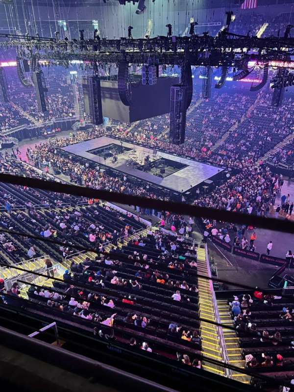 T-Mobile Center, section: 121, row: 1, seat: 3