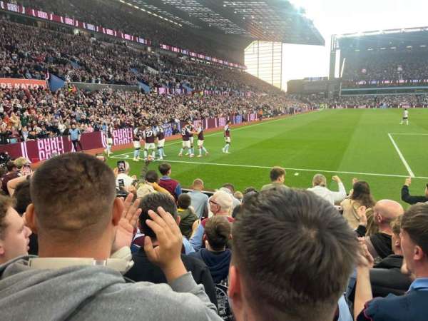 Villa Park, section: L6, row: G, seat: 175
