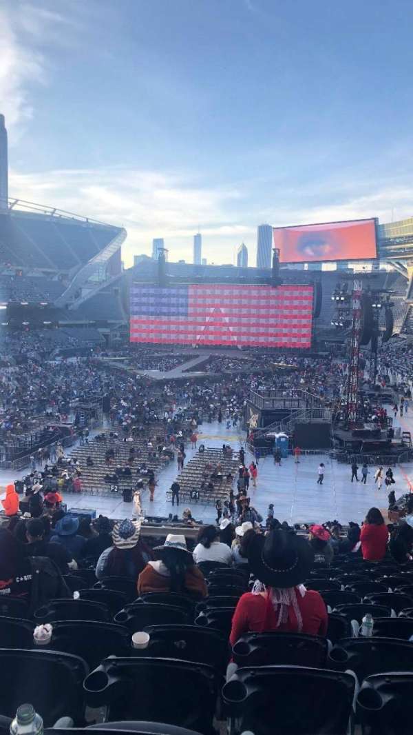 Soldier Field, section: 220, row: 19, seat: 12