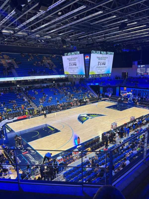 College Park Center, section: 204, row: CC, seat: 1,2,3