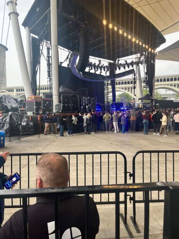 Jacobs Pavilion, section: 400, row: A, seat: 407