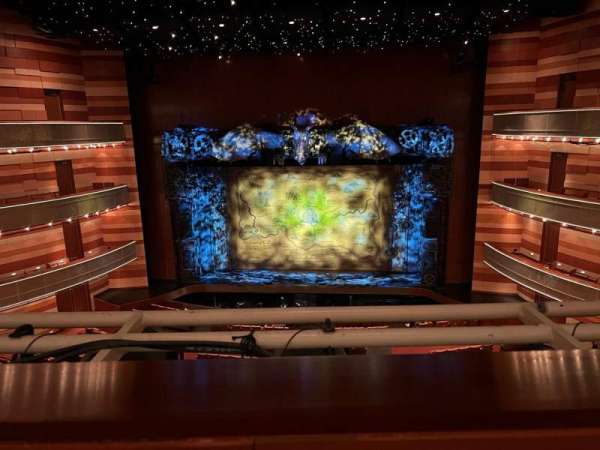 Eccles Theater, section: T2 Center, row: A, seat: 4