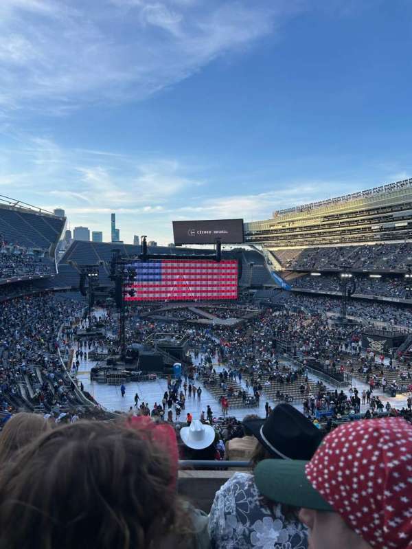 Soldier Field, section: 325, row: 4, seat: 12