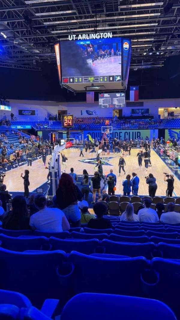 College Park Center, section: 105, row: P, seat: 14