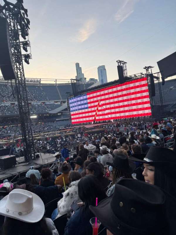 Soldier Field, section: 110, row: 11, seat: 5