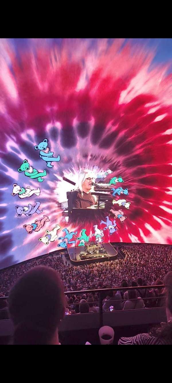 The Sphere, Vegas, section: 405, row: 2, seat: 8