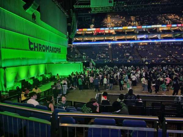 The O2, London, section: 101, row: J, seat: 24