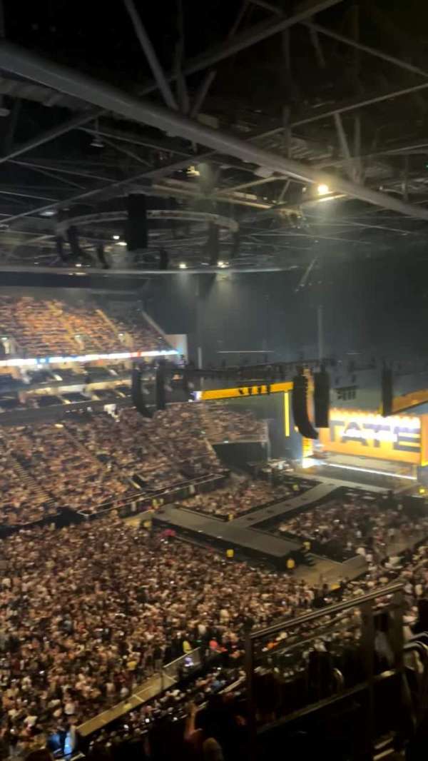 The O2, London, section: 417, row: F, seat: 840
