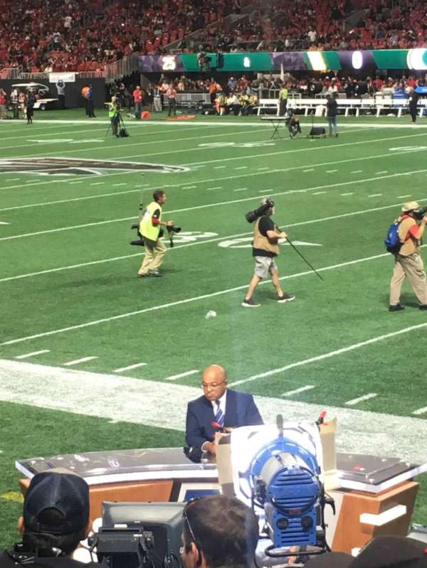 Mercedes-Benz Stadium, section: 124, row: 5, seat: 24