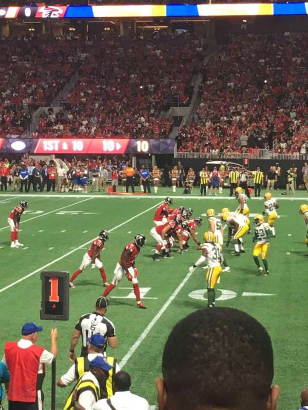 Mercedes-Benz Stadium, section: 124, row: 5, seat: 24