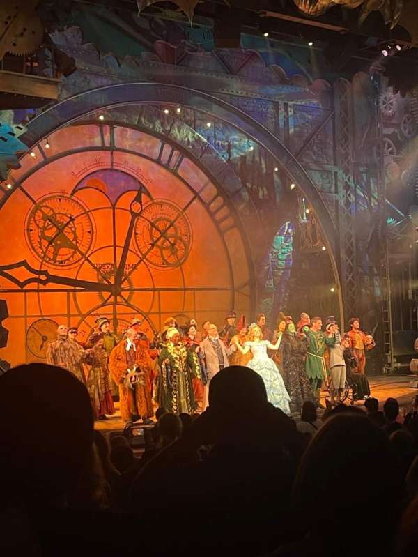 Gershwin Theatre, section: Orchestra L, row: L, seat: 19