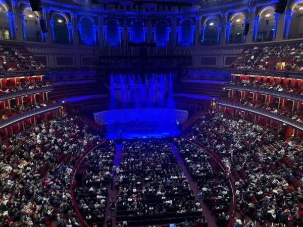 Royal Albert Hall, section: Rausing Circle U, row: 1, seat: 114