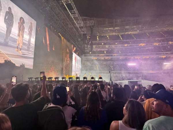SoFi Stadium, section: Floor A1, row: 14, seat: 11