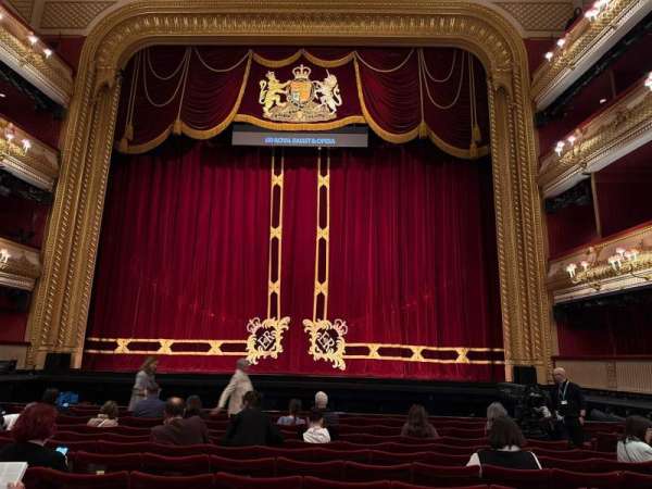 Royal Opera House, section: Orchestra Stalls, row: L, seat: 19